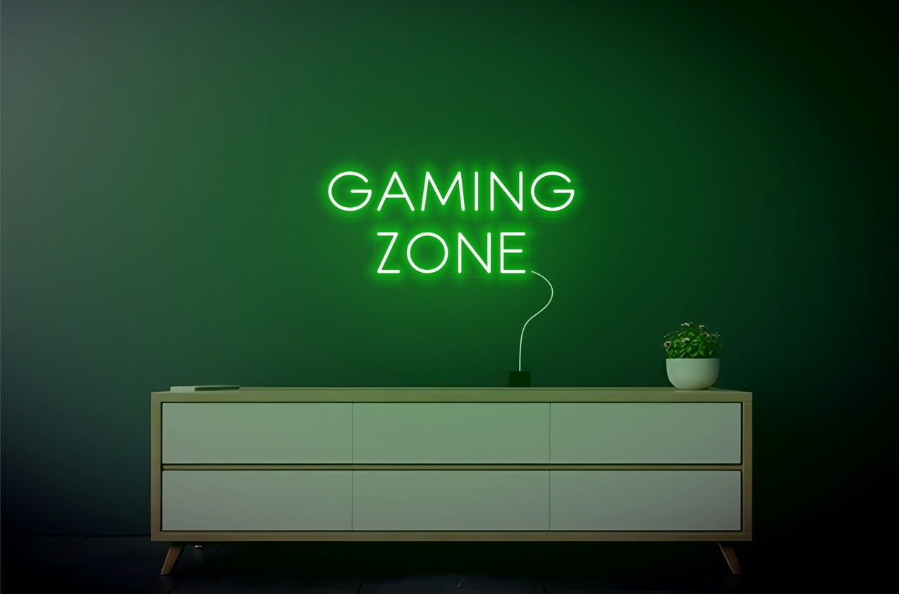 Gaming Zone Neon Sign
