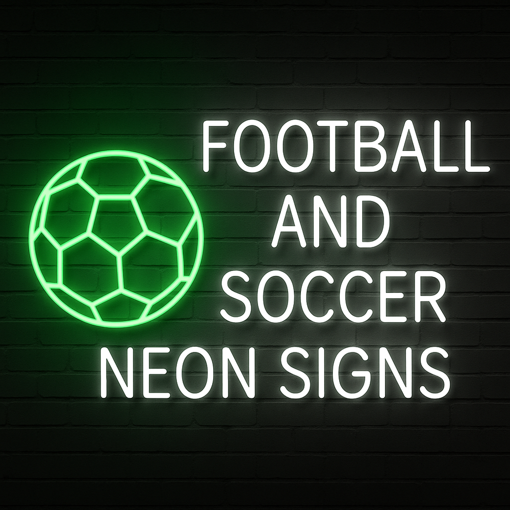 ⚽ Football & Soccer Neon Signs