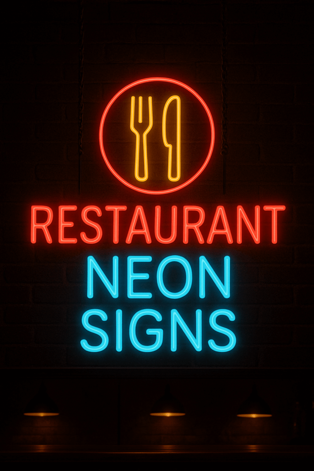 🍔 Restaurant Neon Signs