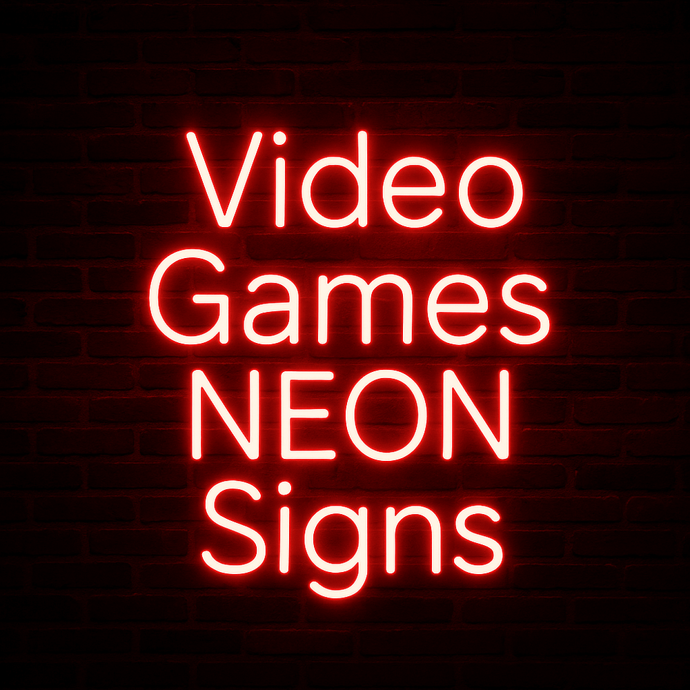 🎮 Video Games Neon Signs
