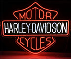 Custom Harley Davidson Neon Signs