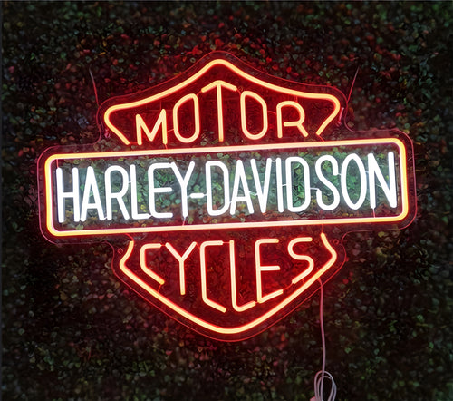 Custom Harley Davidson Neon Signs