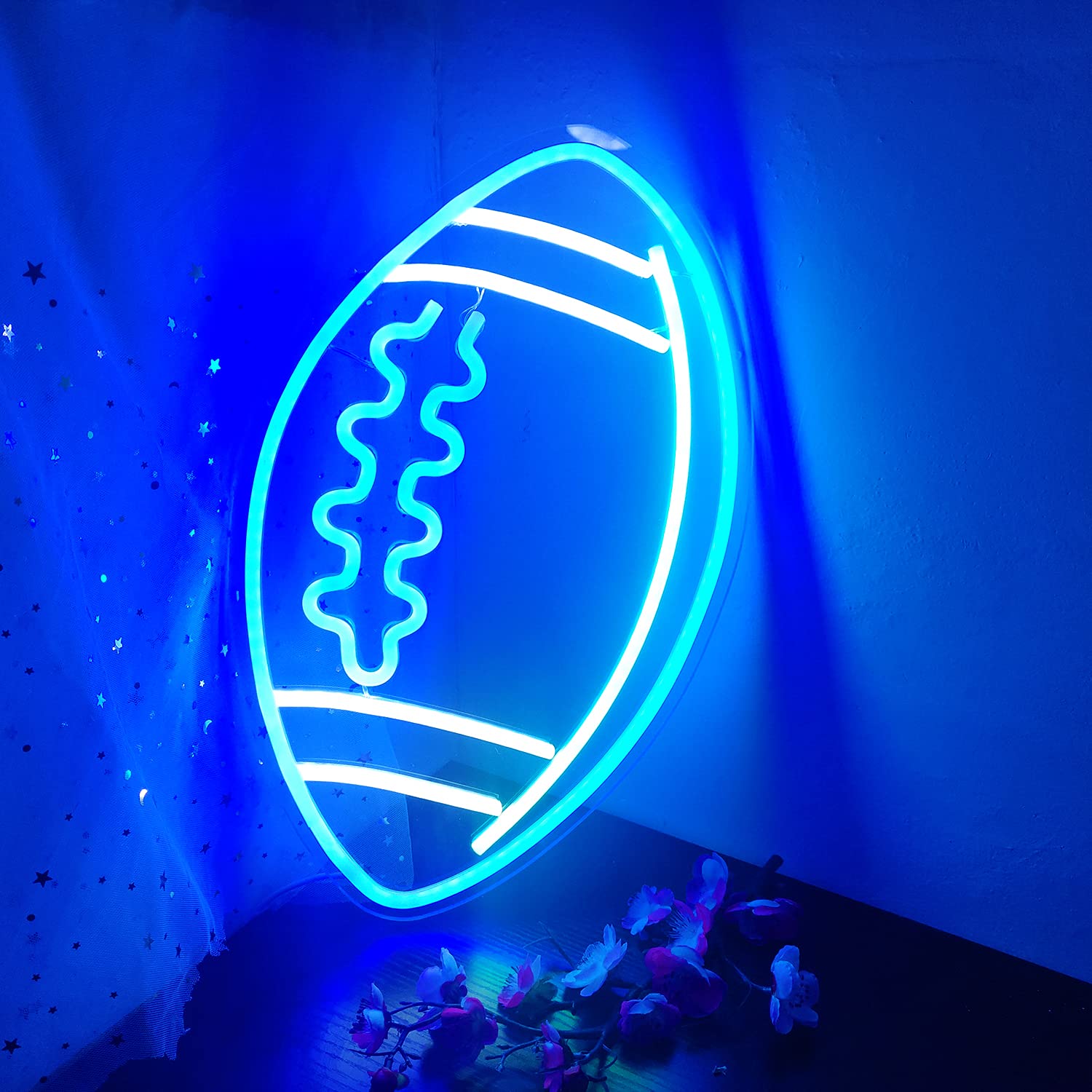 Football LED Neon Sign, Neon Nightlight American Football