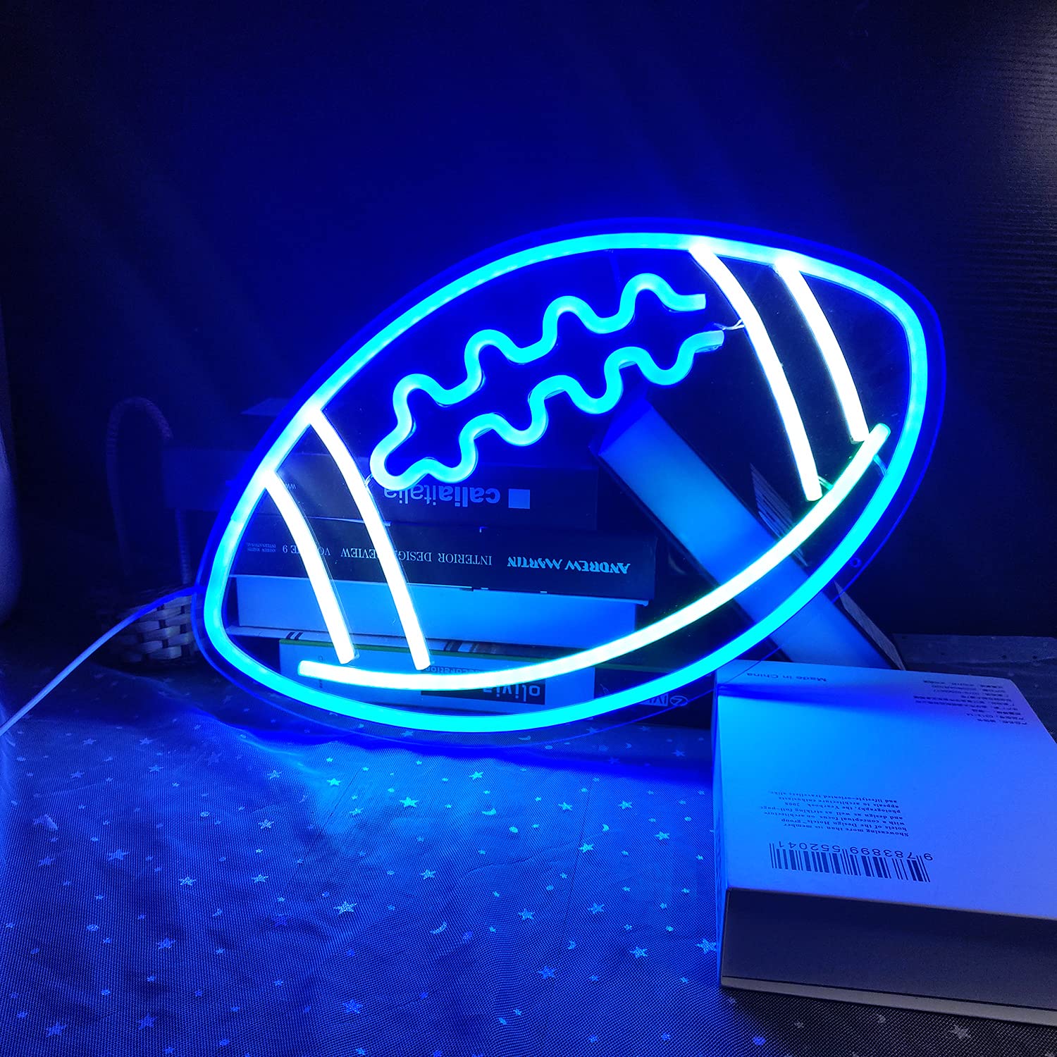 Football LED Neon Sign, Neon Nightlight American Football