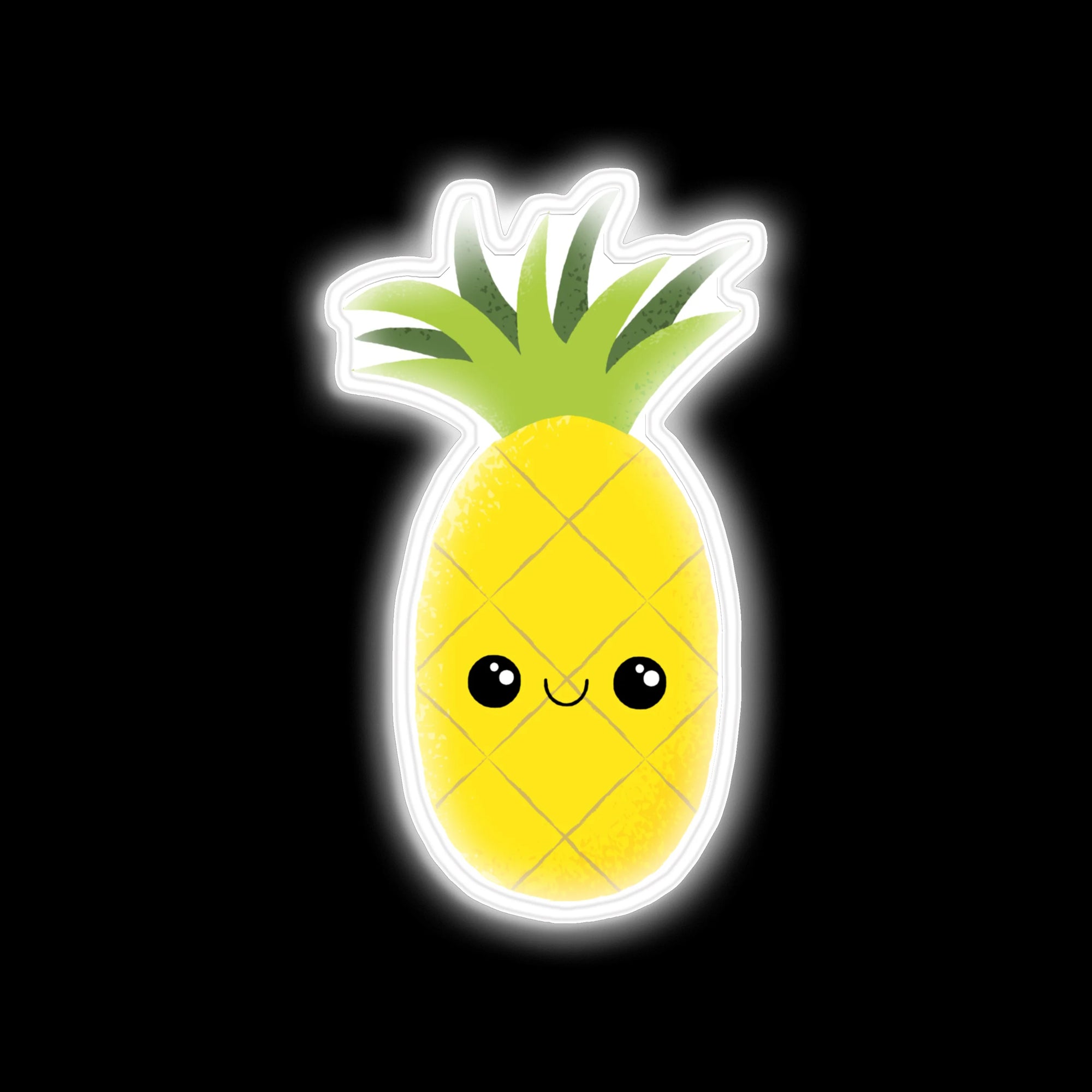 Cute pineapple neon sign
