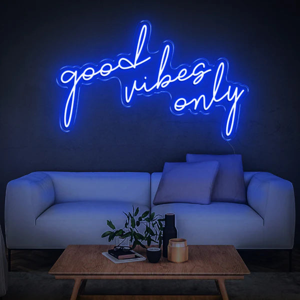 Good Vibes Only Neon Signs Large