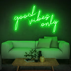 Good Vibes Only Neon Signs Large