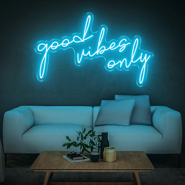 Good Vibes Only Neon Signs Large