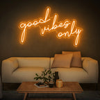 Good Vibes Only Neon Signs Large