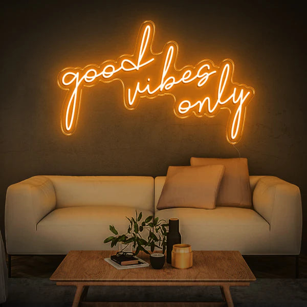 Good Vibes Only Neon Signs Large