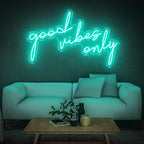 Good Vibes Only Neon Signs Large