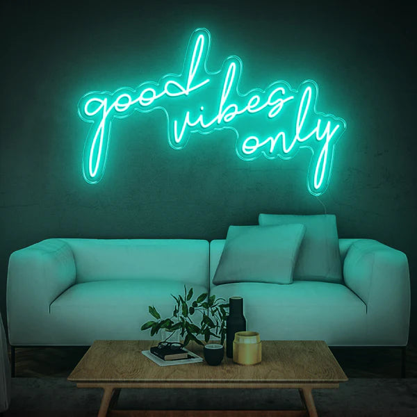 Good Vibes Only Neon Signs Large