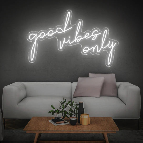 Good Vibes Only Neon Signs Large