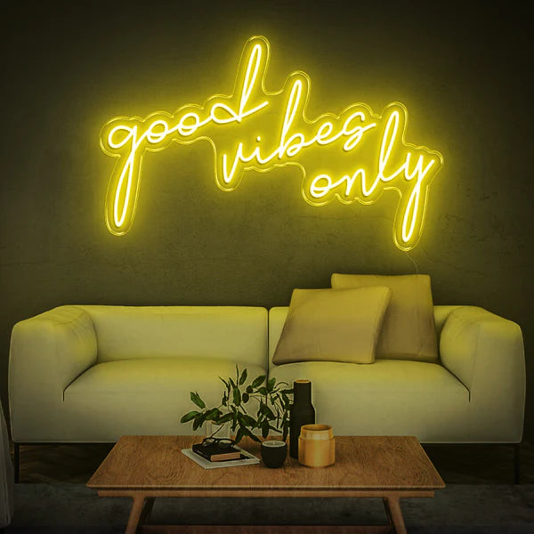 Good Vibes Only Neon Signs Large