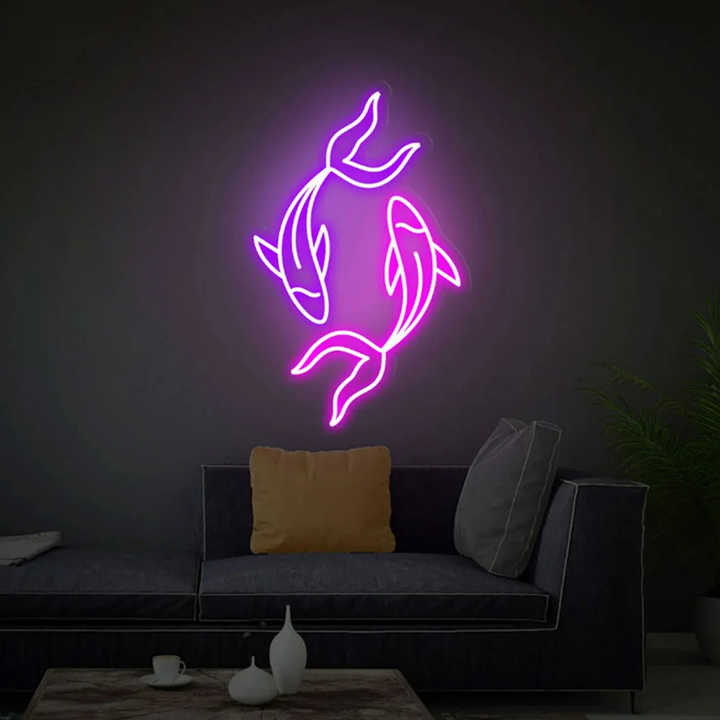Customize Anime Fish Neon Sign