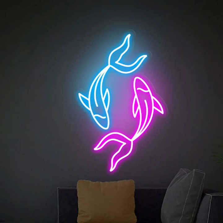 Customize Anime Fish Neon Sign