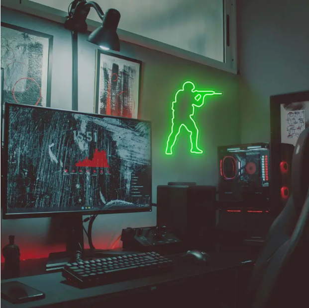 Lady LED Neon Sign Sexy China Neon Light Sign
