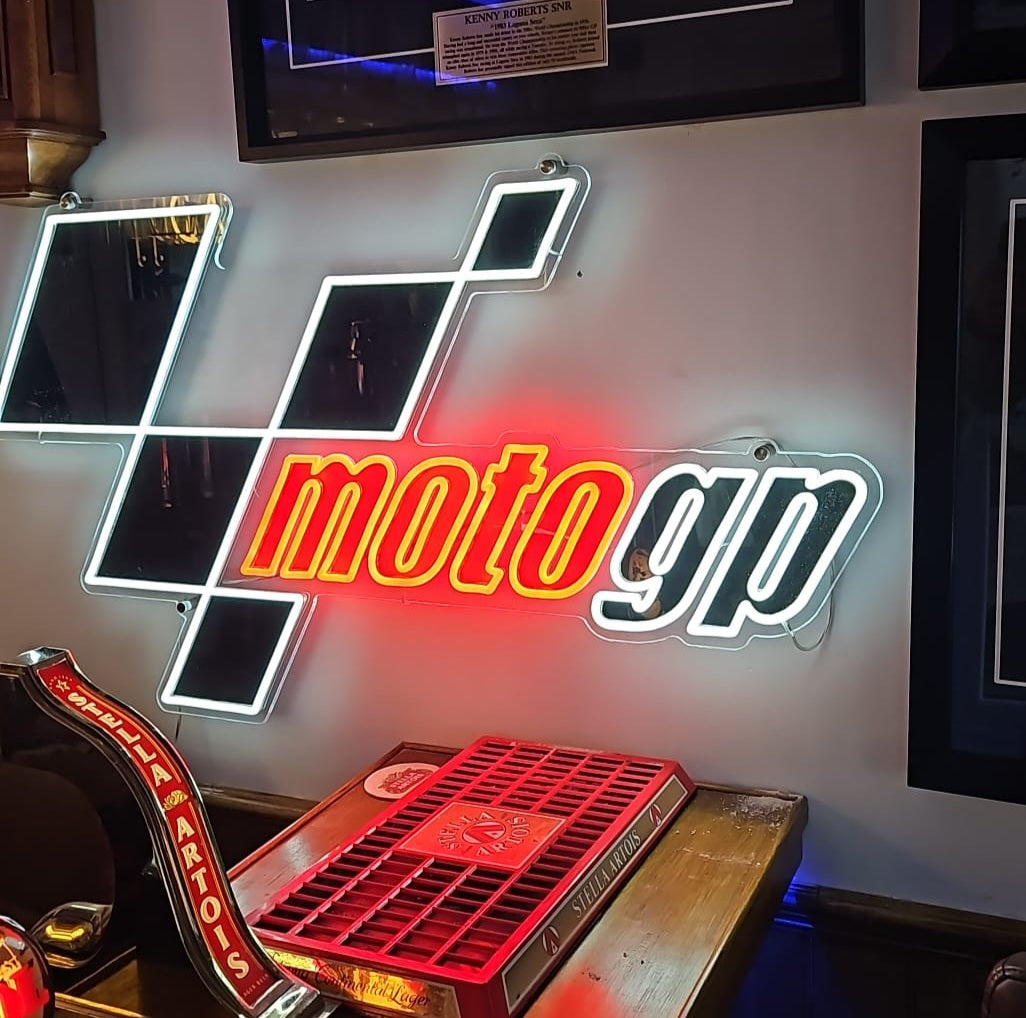 Custom Moto GP Uv Neon Sign