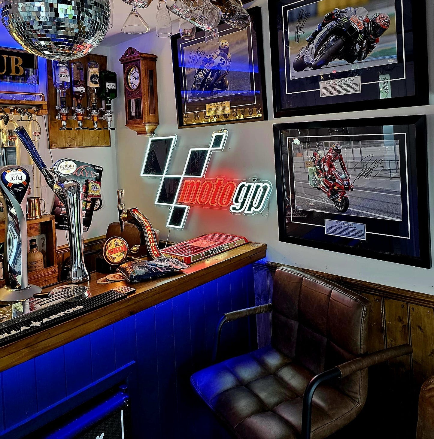 Custom Moto GP Uv Neon Sign