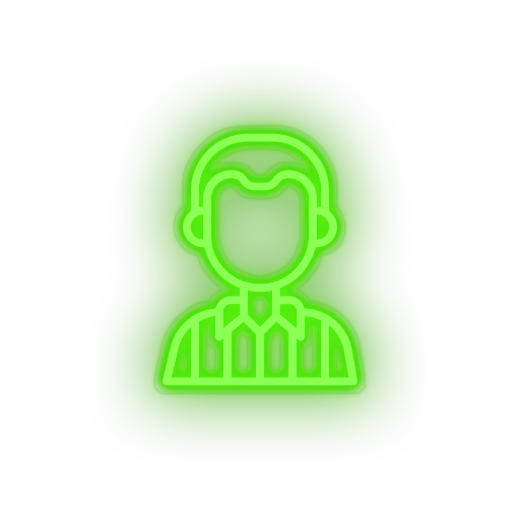 Referee neon sign 