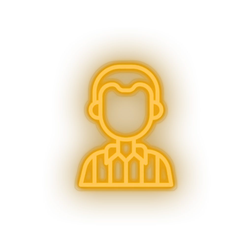 Referee neon sign