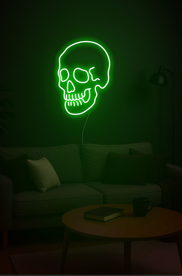 Skull Neon Sign