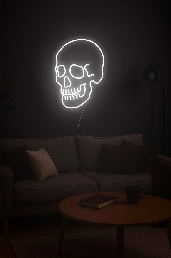 Skull Neon Sign