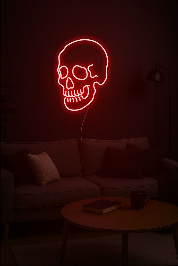 Skull Neon Sign