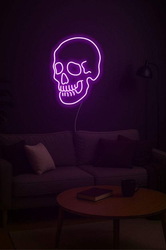 Skull Neon Sign