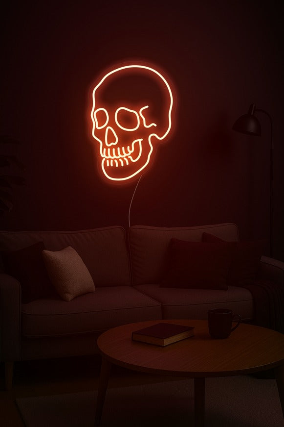 Skull Neon Sign