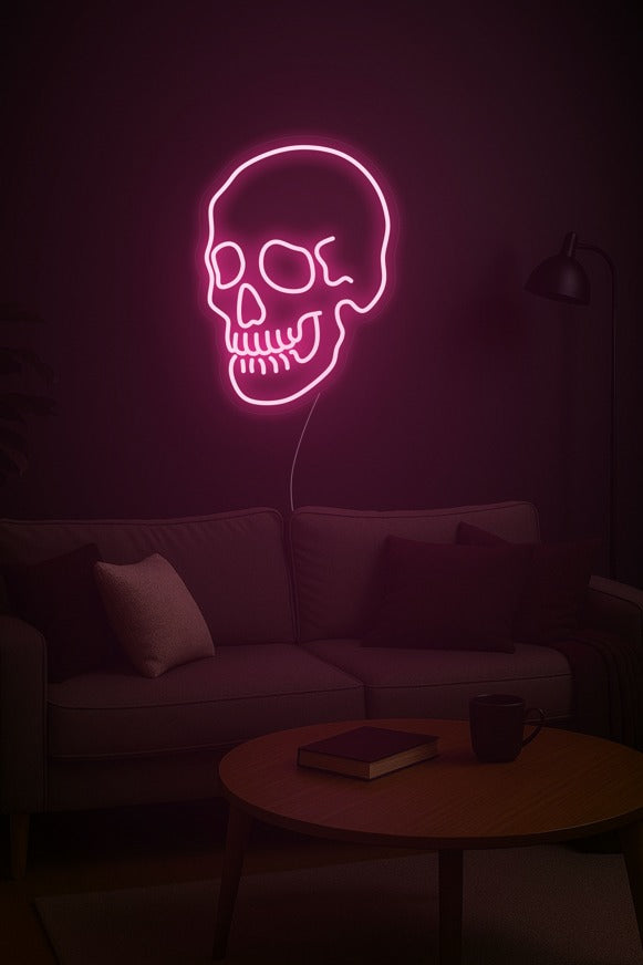 Skull Neon Sign
