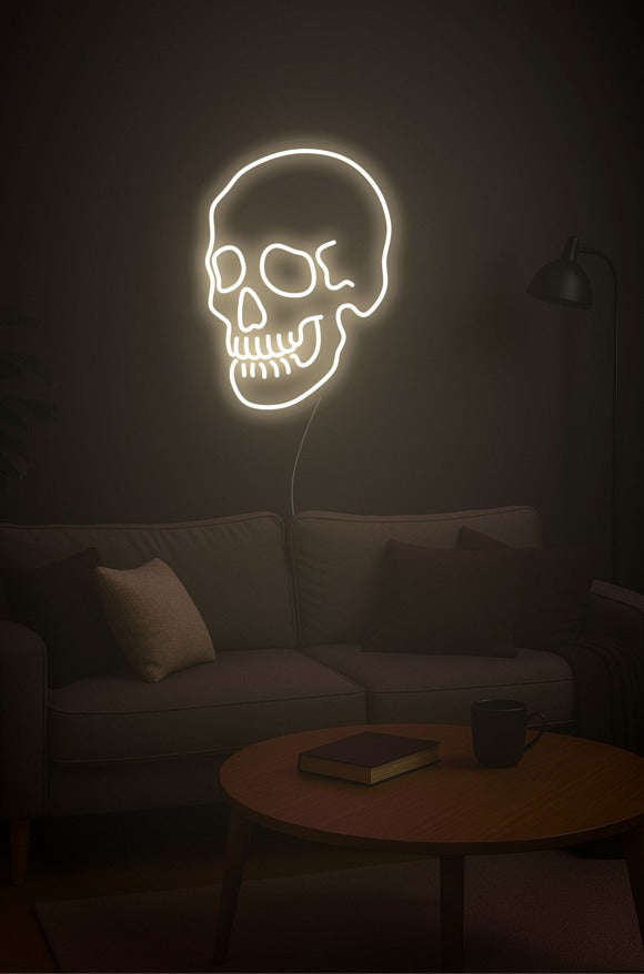 Skull Neon Sign