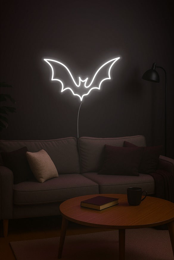 Mini Bat LED Neon Sign For Wall Decor