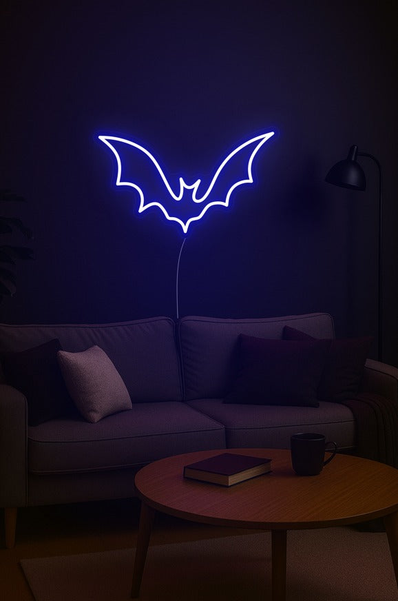 Mini Bat LED Neon Sign For Wall Decor