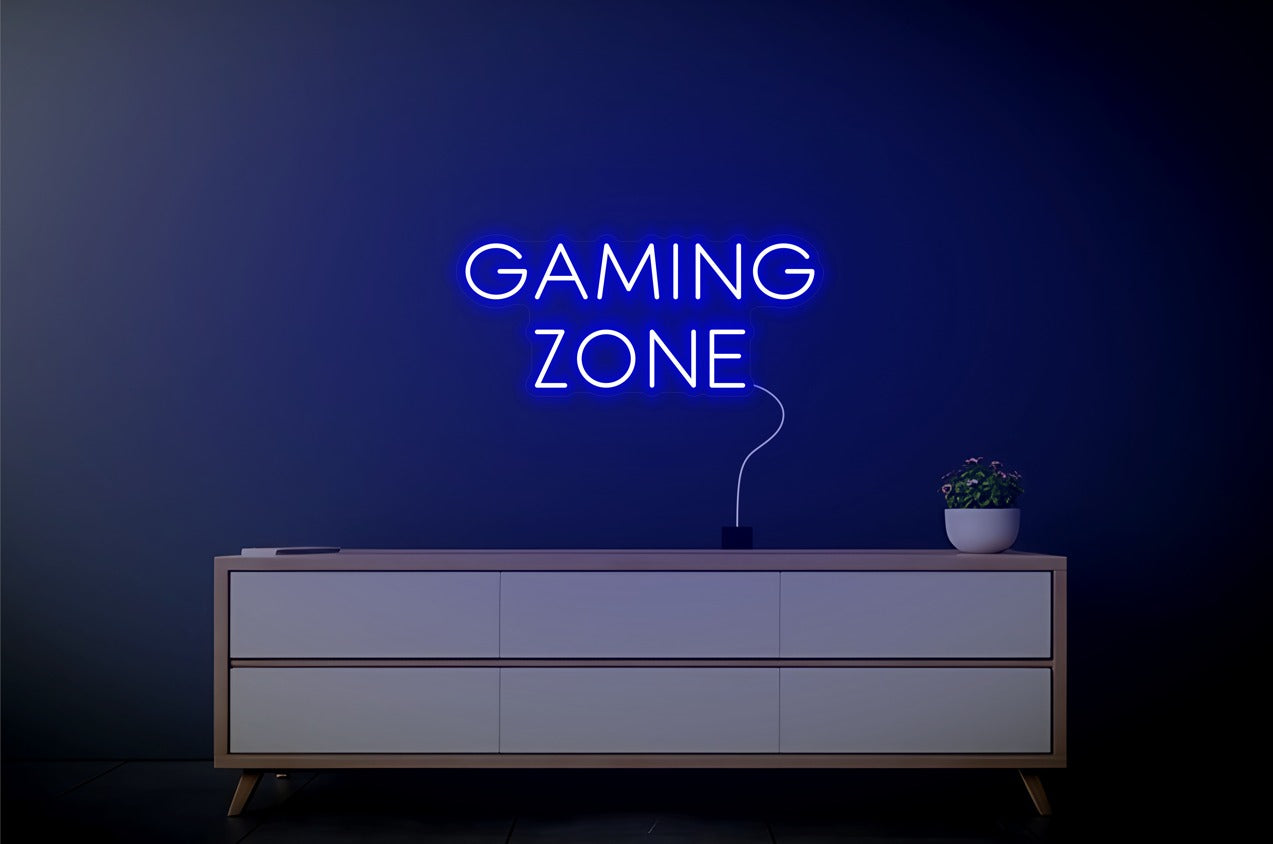 Gaming Zone Neon Sign