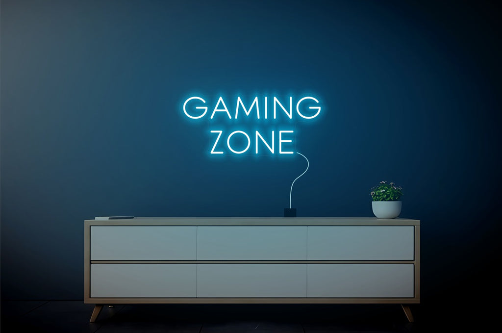 Gaming Zone Neon Sign