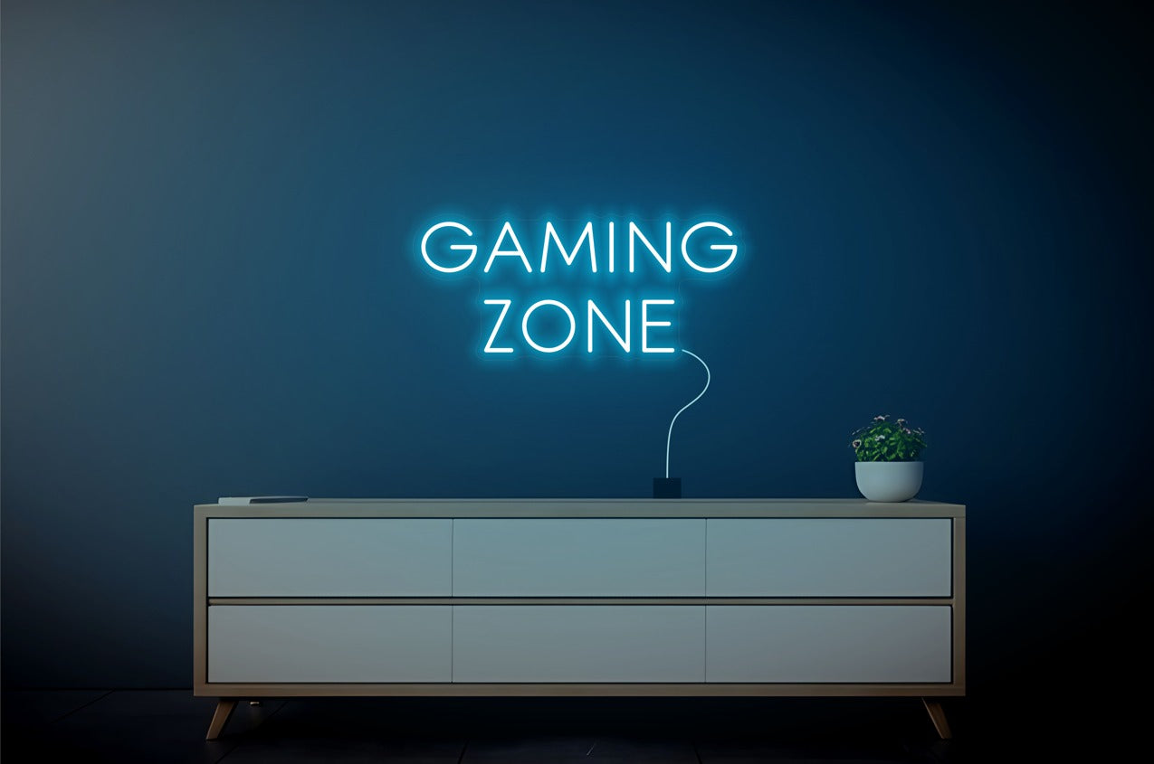 Gaming Zone Neon Sign