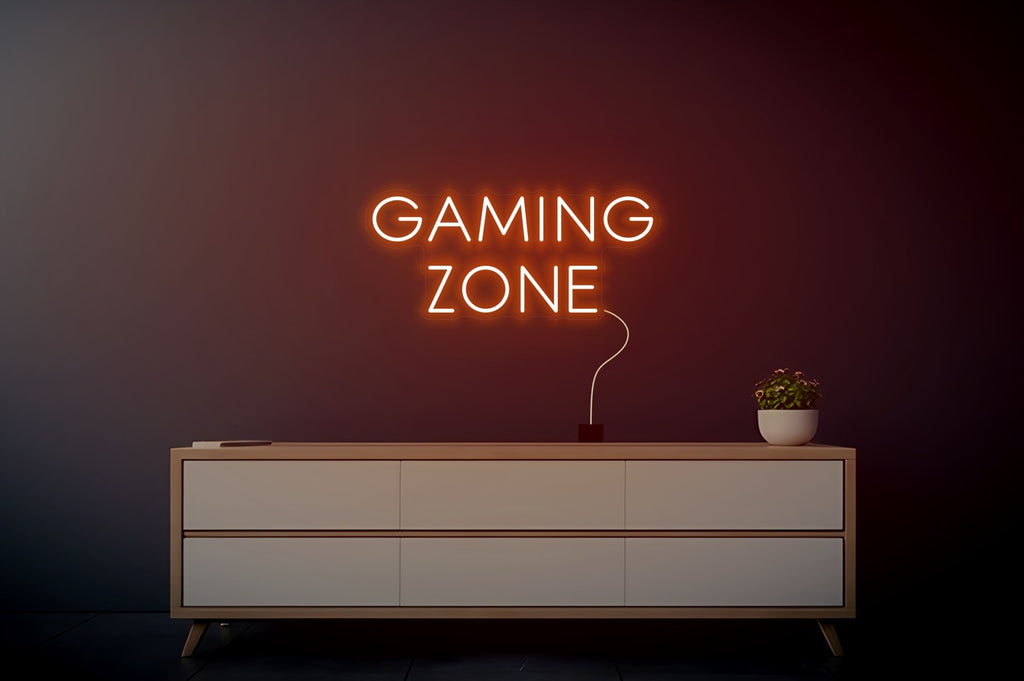 Gaming Zone Neon Sign