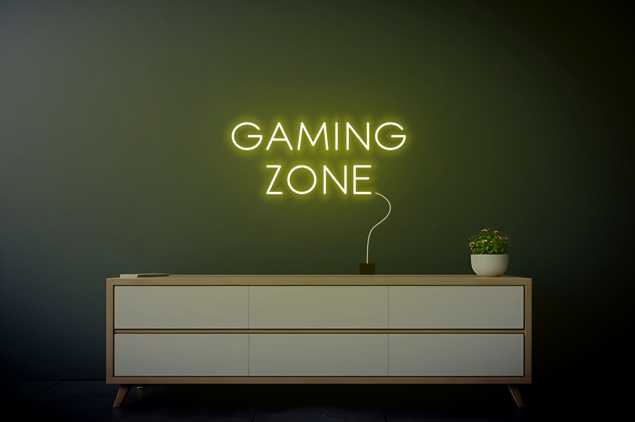 Gaming Zone Neon Sign