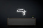 Lazy Cat Neon Sign