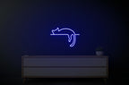 Lazy Cat Neon Sign