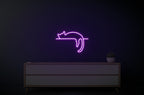 Lazy Cat Neon Sign