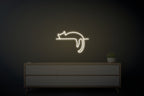 Lazy Cat Neon Sign
