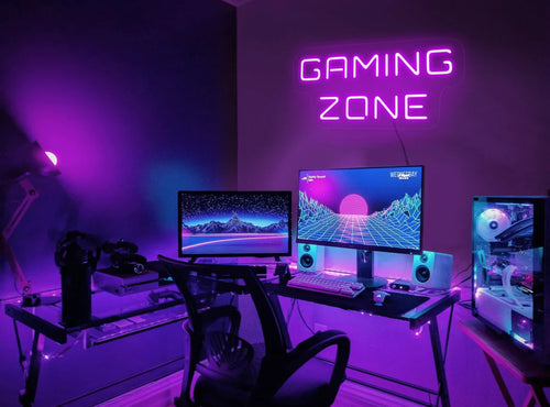 Custom Game Room Neon Signs