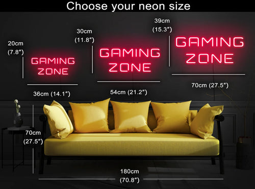 Custom Game Room Neon Signs