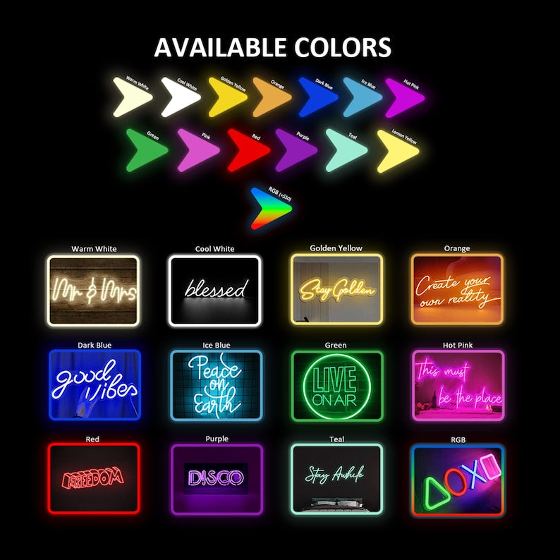 Sneakers Neon Sign | Custom Neon Sign | Sneakers Sign