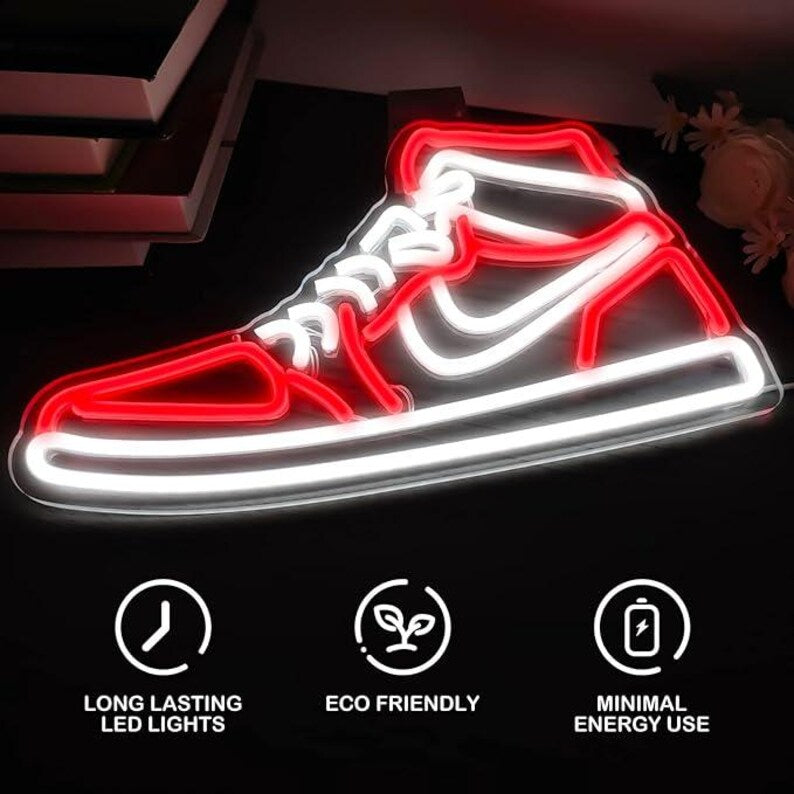 Sneakers Neon Sign | Custom Neon Sign | Sneakers Sign