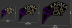 Karma is a Cat Neon Sign