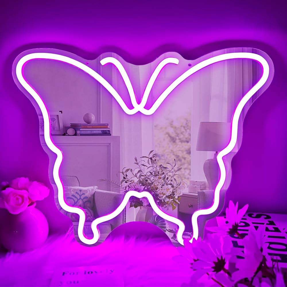 Custom LED Mirror Neon Light Sign