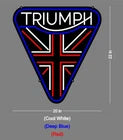 Triumph Motorcycles Custom 20 * 22 inches Neon Sign White & Red Colors
